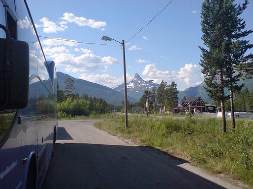 norska gränsen buss