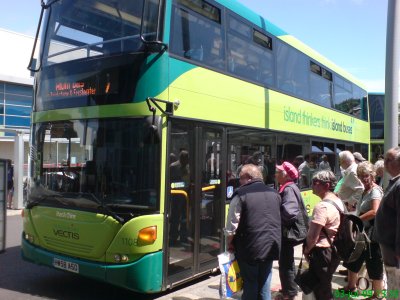 Buss på Isle of Wight