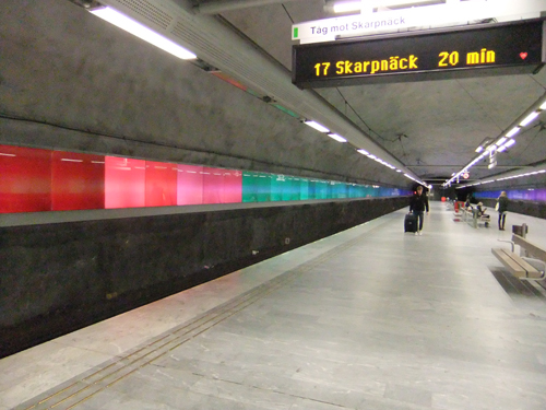 Bagarmossens tunnelbanestation