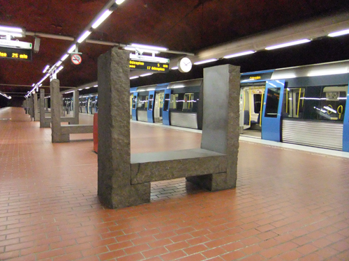 Skarpnäcks tunnelbanestation