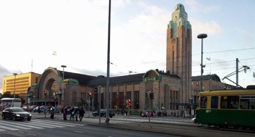 Järnvägsstationen i Helsingfors