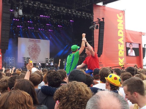 Frank Turner på Reading Festival