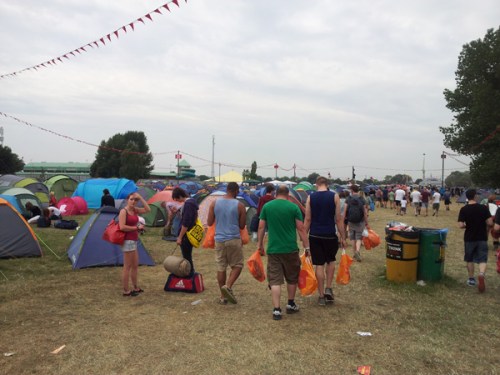 Reading Festival Red Camp
