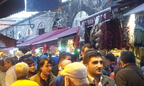 Utanför kryddmarknaden